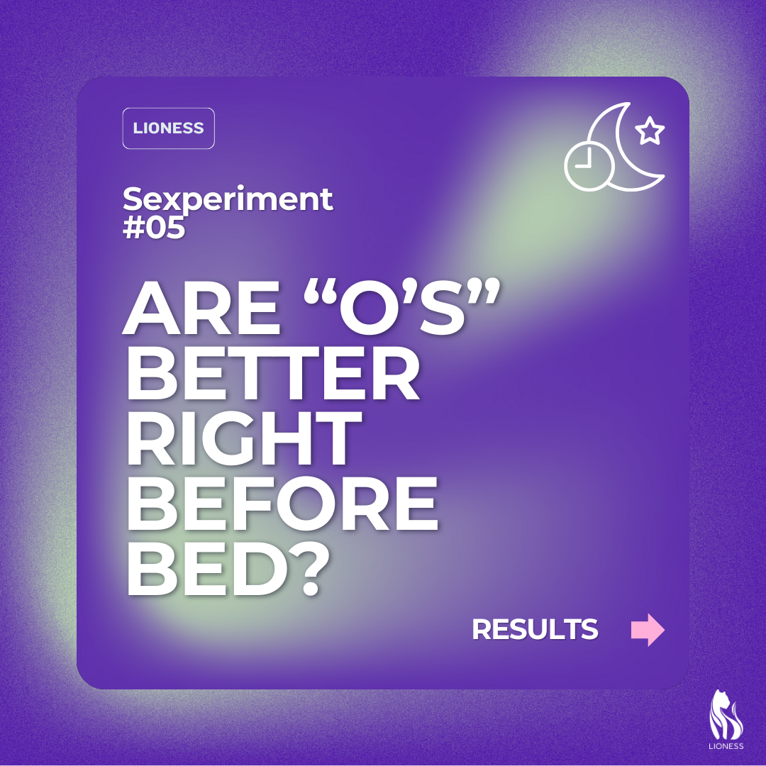 Sexperiment Results: Are orgasms better at night?