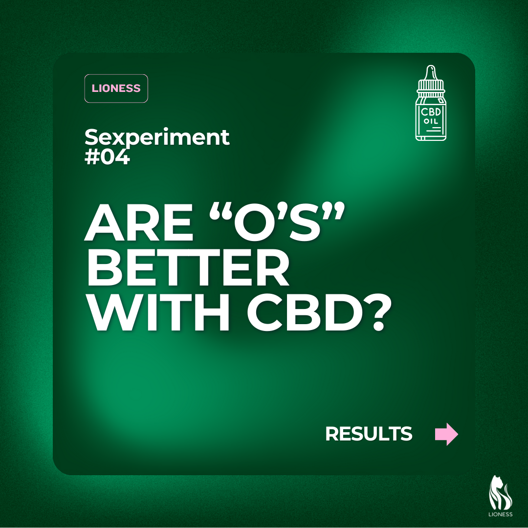 Sexperiment Results: Does CBD make orgasms better?